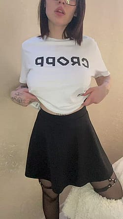 Such Big Tits Are Hidden Under A T-shirt'