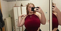 Who Asked Santa For A Chubby 18 Year Old With Massive Boobs? ?'