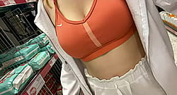 Wearing A Sports Bra For Easy Access When In Public ? (Oc Drop)'