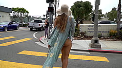 This See-thru Outfit Is Fun To Wear In Public'