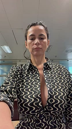 Playing With My Boobs In The Office'