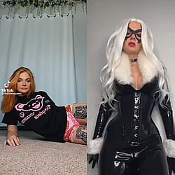 Princess_Vasilisa / Goddess Sylvanas Black Cat Cosplay TikTok Vs Reddit ??'