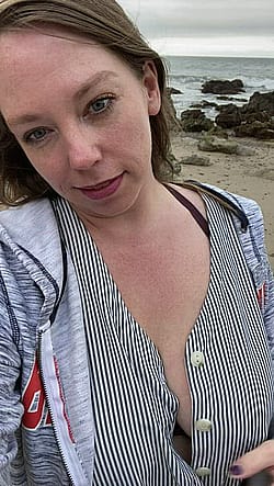 How Do You Feel About Tits On The Beach?'