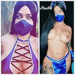 Kitana From Mortal Kombat By MamiMilf'