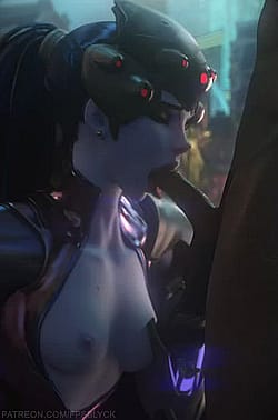 Seeing Sluts Like (Widowmaker) Throat A Nice Black Cock Gets Me Going'