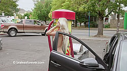 Kaylee Naked At The Carwash'