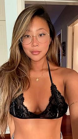 Tantalizing Asian Nips Peek Out'