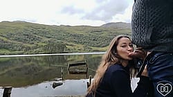 Dani Daniels Lakeside BJ And Creampie'