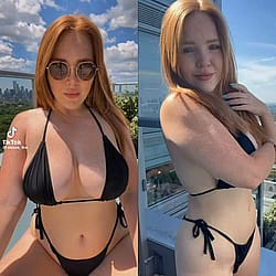 Alexxa_Fire Black Bikini TikTok Vs Reddit ??'