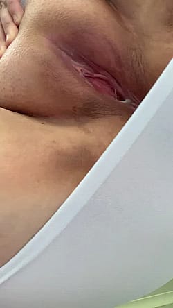 Stick Out Your Tongue If You Want To Taste My Creamy Pussy'