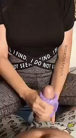 Huge Handjob Cumshot?'