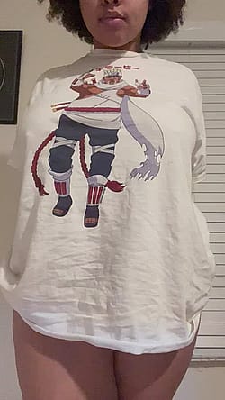 Anime T-shirt Over Anime Titties'