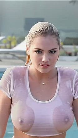 Kate Upton Wet T-shirt'