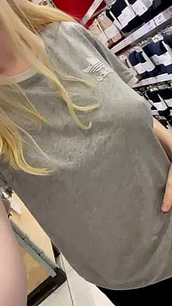 I’m Always Flashing My Big Tits When I Go Out In Public [GIF]'