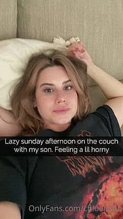 Sunday Afternoon Mom Son Couch Sex'