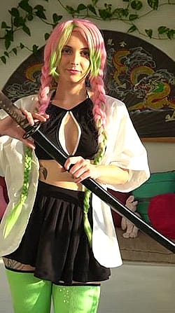 Mitsuri Kanroji From Demon Slayer By Twerk Kitty'