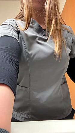 Tittyfucking a nurse during lunch break, yay or nay? ?????'