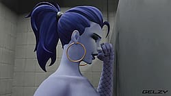 Mercy & Widowmaker Gloryhole - Sex After Gloryhole Ep 3 Part 1 (Gelzy) [Overwatch]'