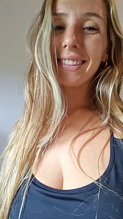 This perfect blonde fuckdoll slut needs a big cock to give her a creampie this weekend'