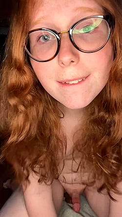 POV: The nerdy redhead transgirl ends up riding you'