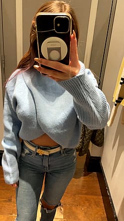 Should I buy this sweater?'