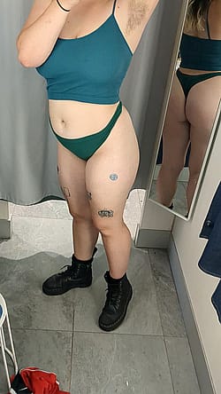 Meet me in the fitting room? ;)'