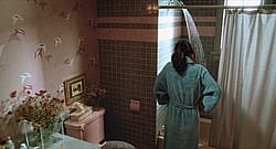 Jill Schoelen shower plot in The Stepfather (1987) - from recent 4K remaster'