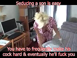 A mom's secret to seducing her son (Iphone - Sound in comments)'