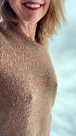 Sweater: no holes. But I do…'