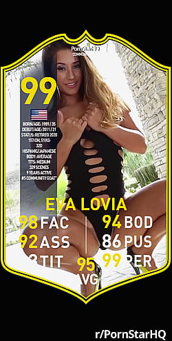 [Eva Lovia] Community Card January 2025 (Animated) - HIGHEST SCORE EVER! 🏆'