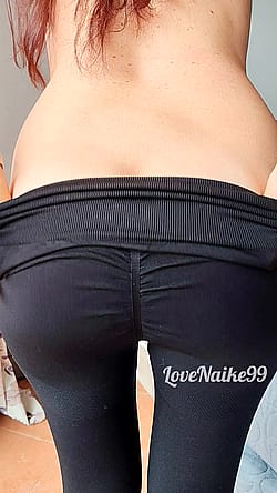 Revealing a soft booty and a kinky surprise'