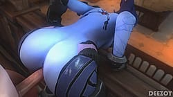 Widowmaker taking back shots (DEEZOY)'