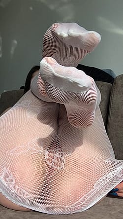 Are white fishnets more cute or sexy?'