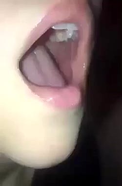 Sound ON for the satisfying gulp of cum'