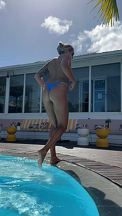 Meet me at the hotel pool'
