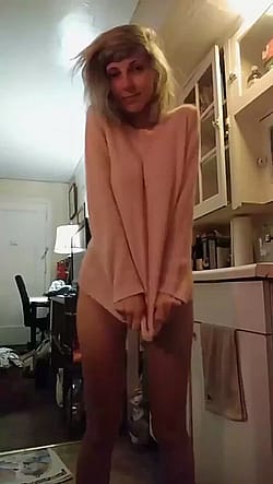 Who's is this big tit babe?!'