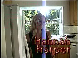 Hannah Harper is a classy English rose even when between two cocks'