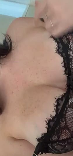 cum on i’m ready u gonna fuck my pussy then cum on my tits or in my mouth?'