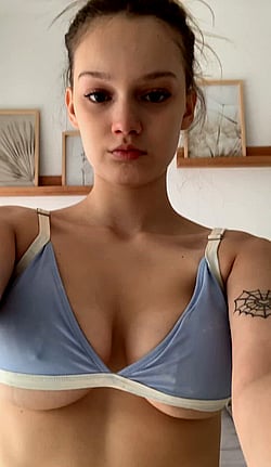 Newbie 18-Year-Old with Huge Tits: Am I Cute?'
