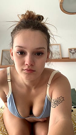 18-Year-Old Virgin with Big Tits and a Cumshot'