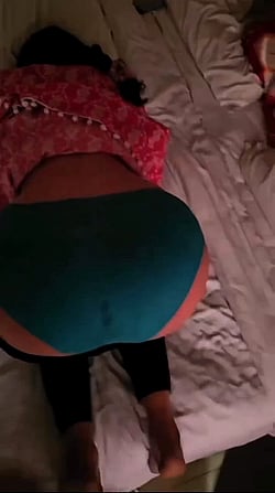 I took my married manager to an Airbnb after party and she got a big dick and big tits'