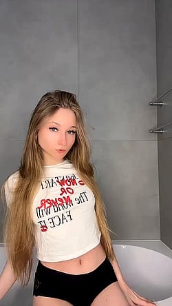 Small Boobs, Big Attitude: 'I'm Still a Slut' F18'