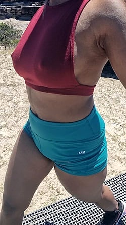 Summer Braless: Big Tits Exhibitionist Fun'