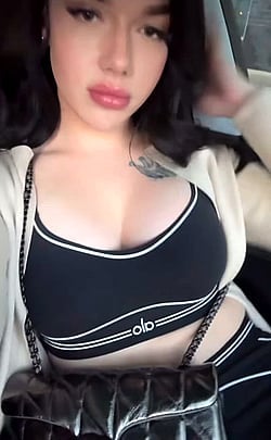 Cute Boobs and Big Tits: A Latina MILF's Solo Outfit'
