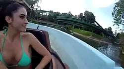 Wild Ride at the Amusement Park'