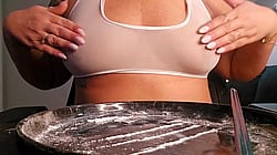 Coke Whore's Big Tits: Can I Do My Next Line Off Your Cock?'