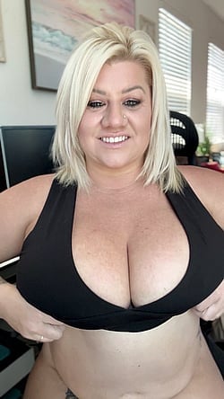 Squeeze the Big Tits of a MILF'