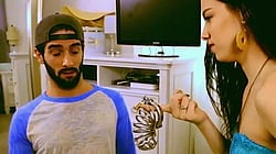 BBC Slut Gives Cuckold a Chastity Belt'