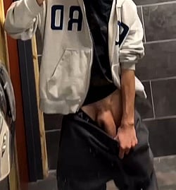 Suck a German Teen's Monster Cock in School'
