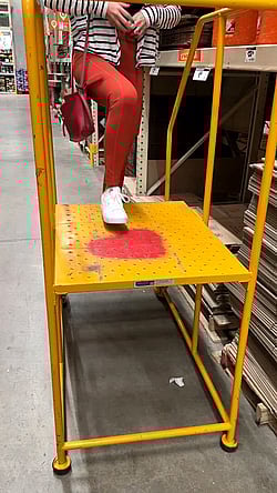 Home Depot's Titty Sale: A Daring Amateur Flashing Moment'